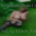 Hairy black Fordyce, Arkansas