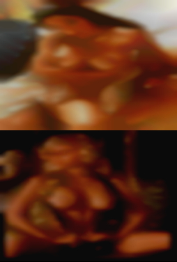 naked woman with female fuck hangover