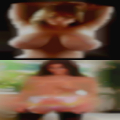 Woman looking couple threesome